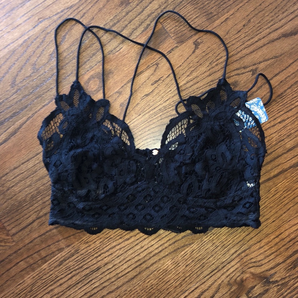 Lacy bra like top